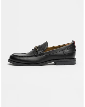 Pantofi loafer din piele Varian, Negru