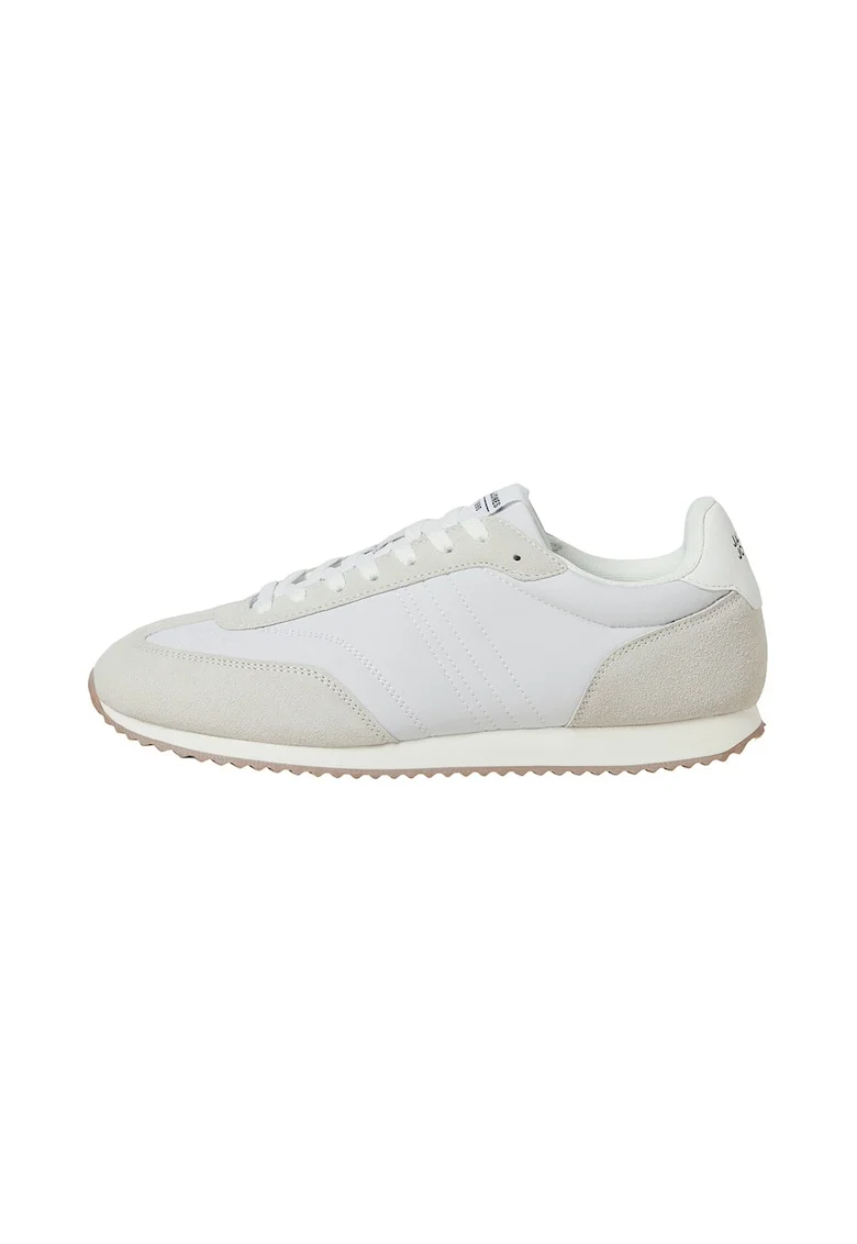 Pantofi sport Burton cu model uni, Alb fildes/Alb optic