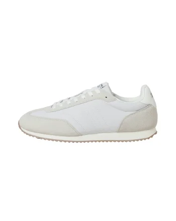 Pantofi sport Burton cu model uni, Alb fildes/Alb optic