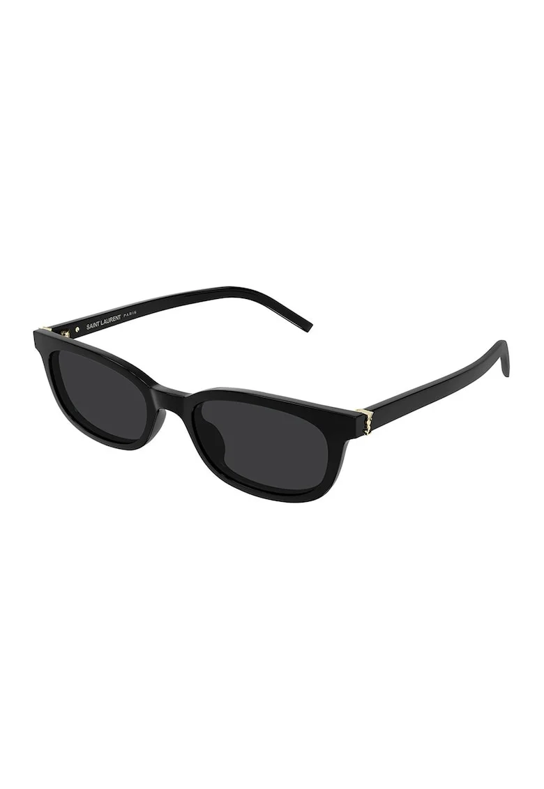 Ochelari de soare cu logo lateral, Negru