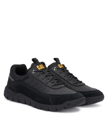 Tenisi barbati,  piele naturala, negru, confortabili