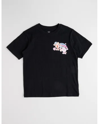 Tricou din bumbac organic cu imprimeu grafic, Alb/Verde/Negru