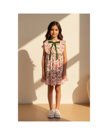 Rochie cu imprimeu floral, Multicolor