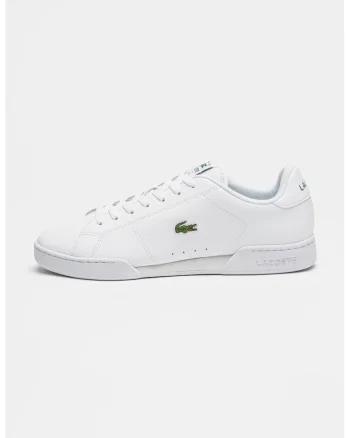 Pantofi sport din piele cu talpa plata Carnaby, Alb