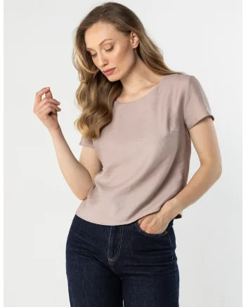Bluza dama,  A762, casmir, bej