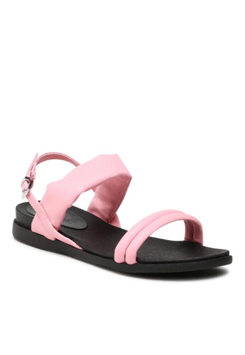 Sandale dama,  5904248648800, Roz, Piele ecologica,