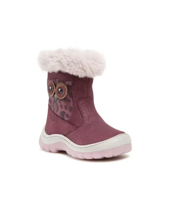 Ghete fete,  5904862380919, Lila, Piele naturala/Piele nabuc,