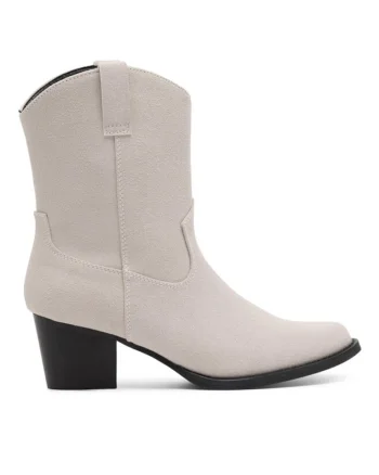 Botine dama,  590486299462836, Sintetic, Gri
