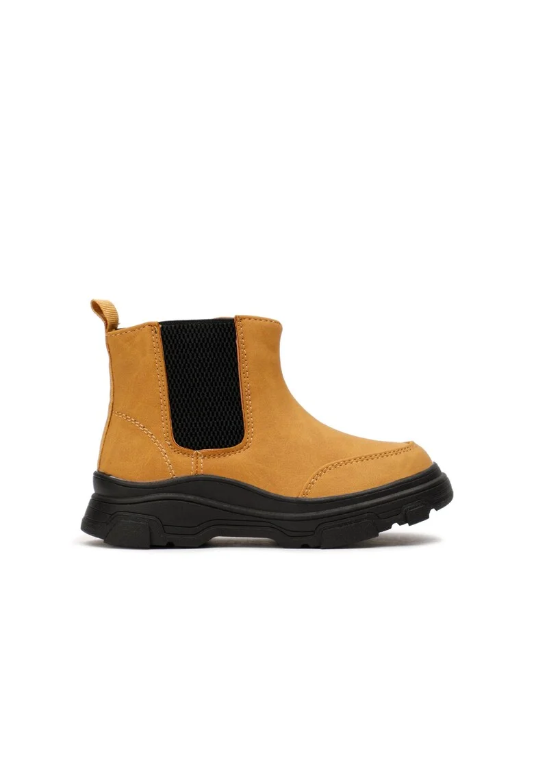 Pantofi baiat,  Piele ecologica, Maro