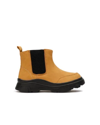 Pantofi baiat,  Piele ecologica, Maro
