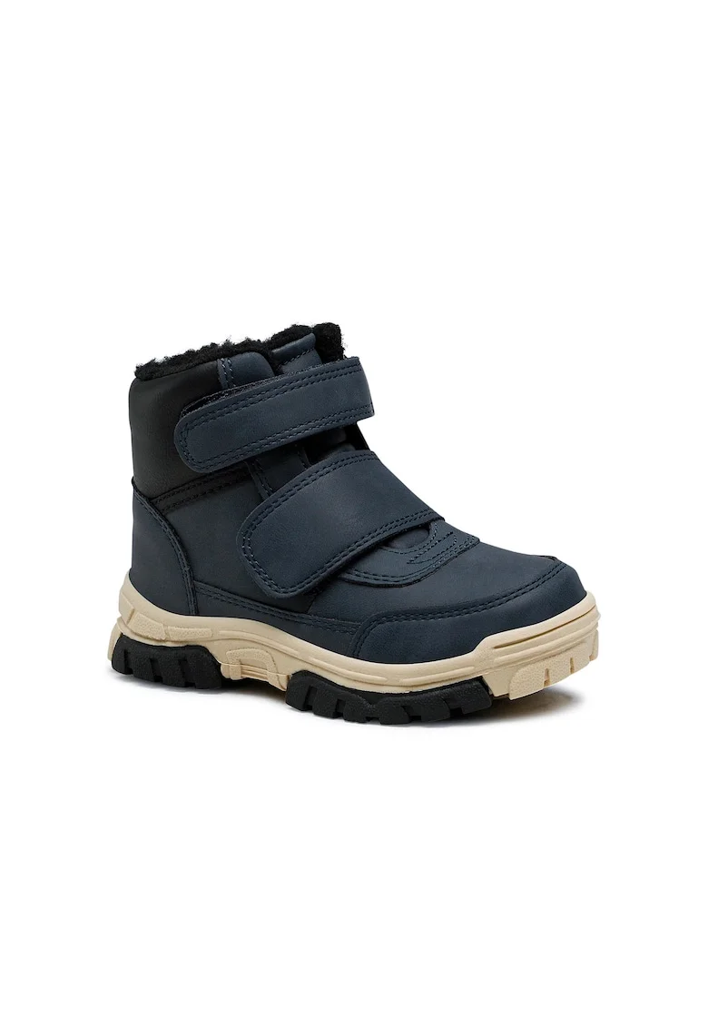 Ghete baieti,  5904862096551, Albastru, Piele ecologica, Albastru