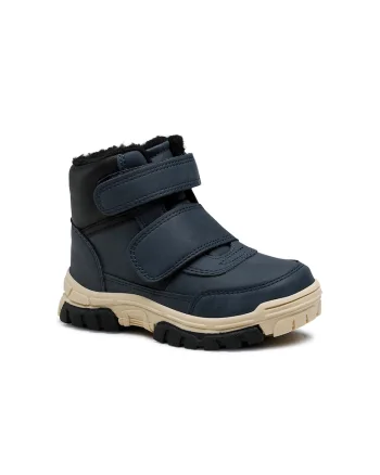 Ghete baieti,  5904862096551, Albastru, Piele ecologica, Albastru