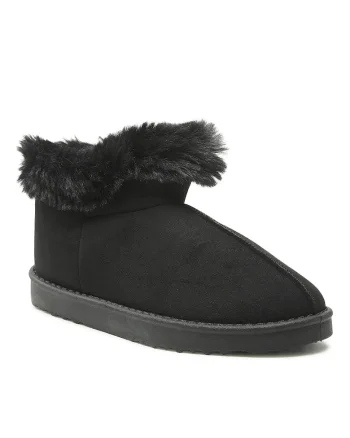 Pantofi dama,  5904862264233, Textil, Negru, Negru