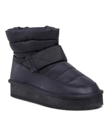 Botine dama,  5904862396644, Textil, Negru, Negru