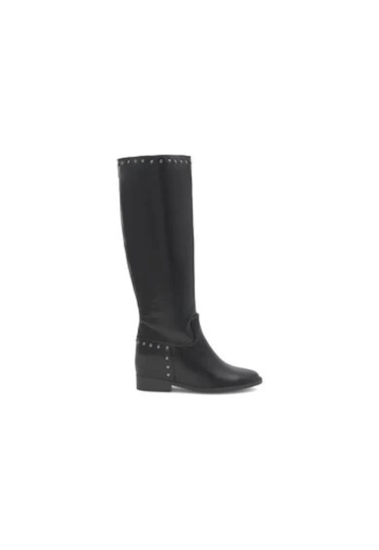 Botine dama,  590558816040340, Piele ecologica, Negru