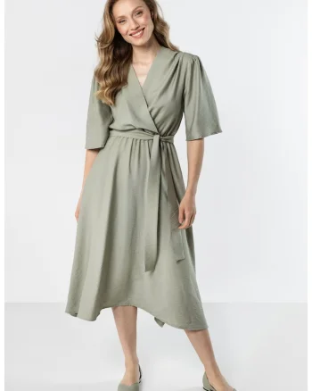 Rochie dama,  nylon, verde