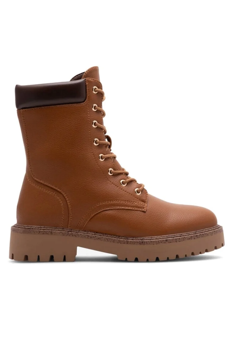 Botine dama,  590558813656936, Sintetic, Maro