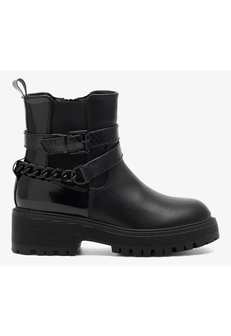 Ghete fete  5905588102892, Sintetic, 33 EU, Negru