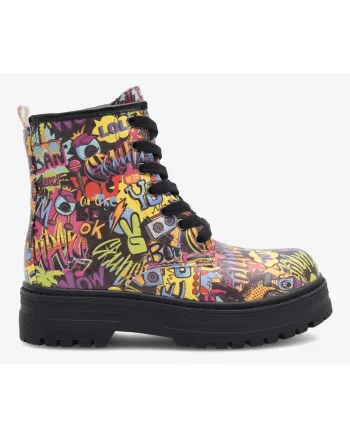 Ghete fete  Sintetic, 46665, Multicolor