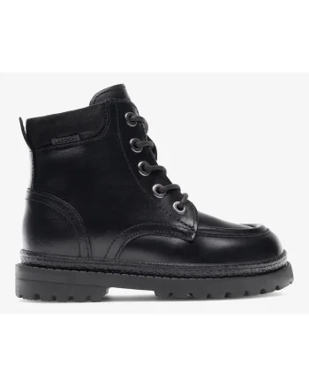 Ghete baieti  5905588113843, Piele naturala, Negru, Negru