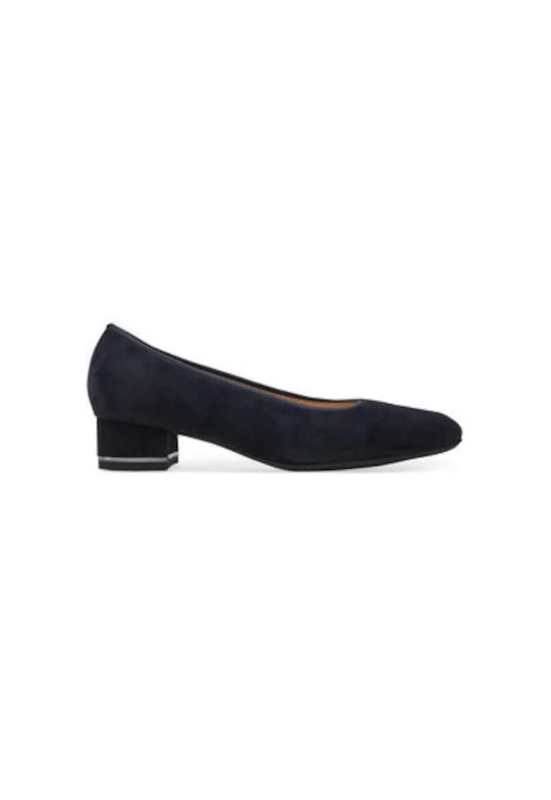 Pantofi dama  304967191, Piele naturala, Albastru, Albastru