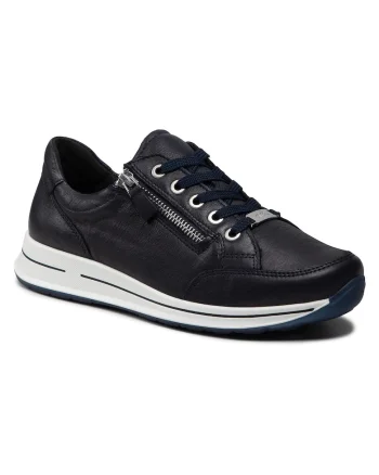 Pantofi sport dama, 12-24801-02,  Piele naturala, Bleumarin