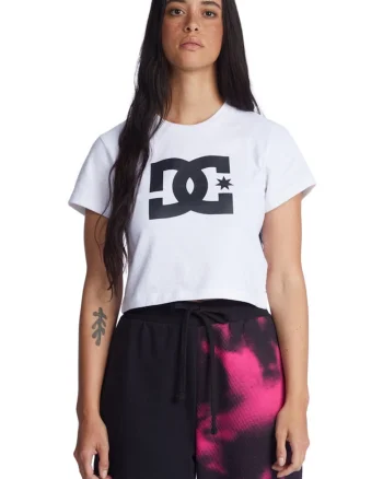 Tricou dama,  Bumbac, Alb,