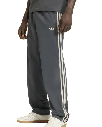 Pantaloni de trening cu talie elastica Firebird, Alb fildes/Gri