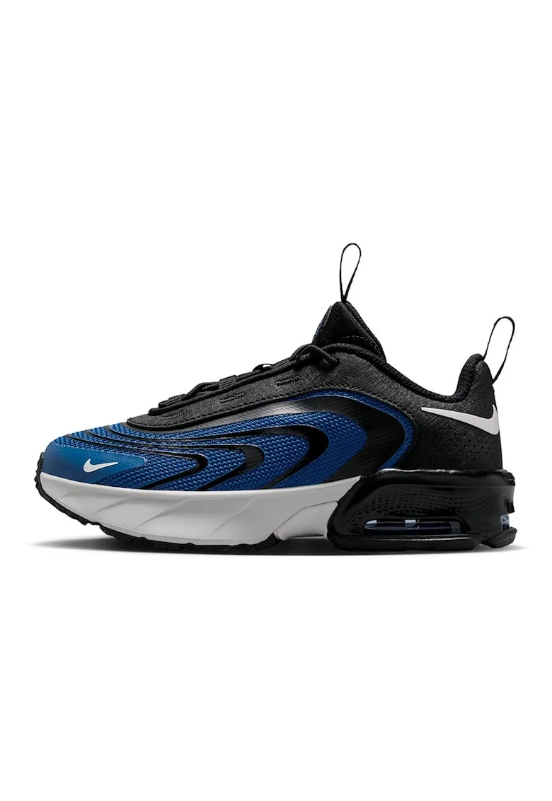 Pantofi sport Air Max Fire din piele ecologica, Negru/Albastru inchis/Alb optic