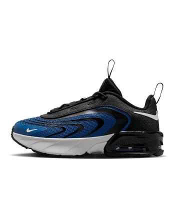 Pantofi sport Air Max Fire din piele ecologica, Negru/Albastru inchis/Alb optic