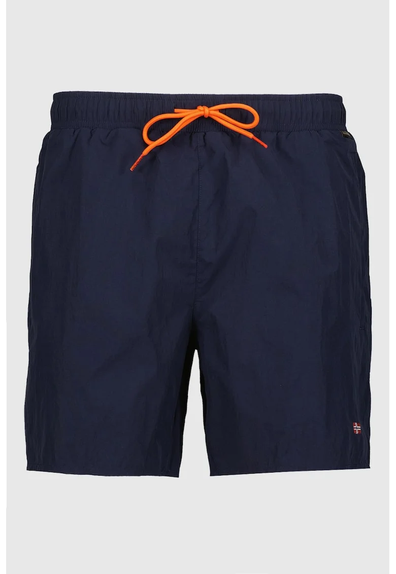 Pantaloni scurti de baie cu snur, Bleumarin