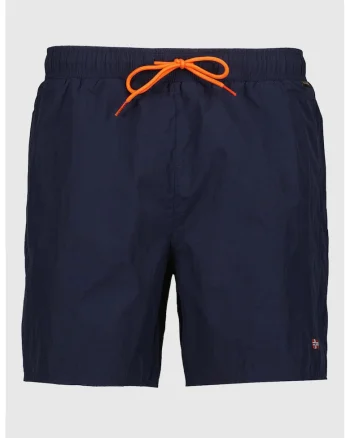 Pantaloni scurti de baie cu snur, Bleumarin
