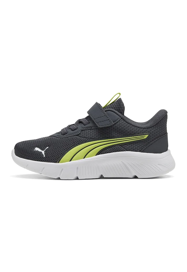 Pantofi sport FlexFocus Modern cu inchidere velcro, Alb optic/Gri antracit/Verde fistic