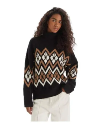 Pulover de dama  multicolor