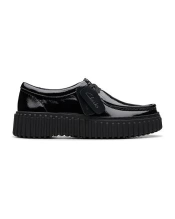 Mocasini de piele Torhill, Negru stins