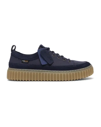 Pantofi sport din piele nabuc Torhill, Albastru ultramarin