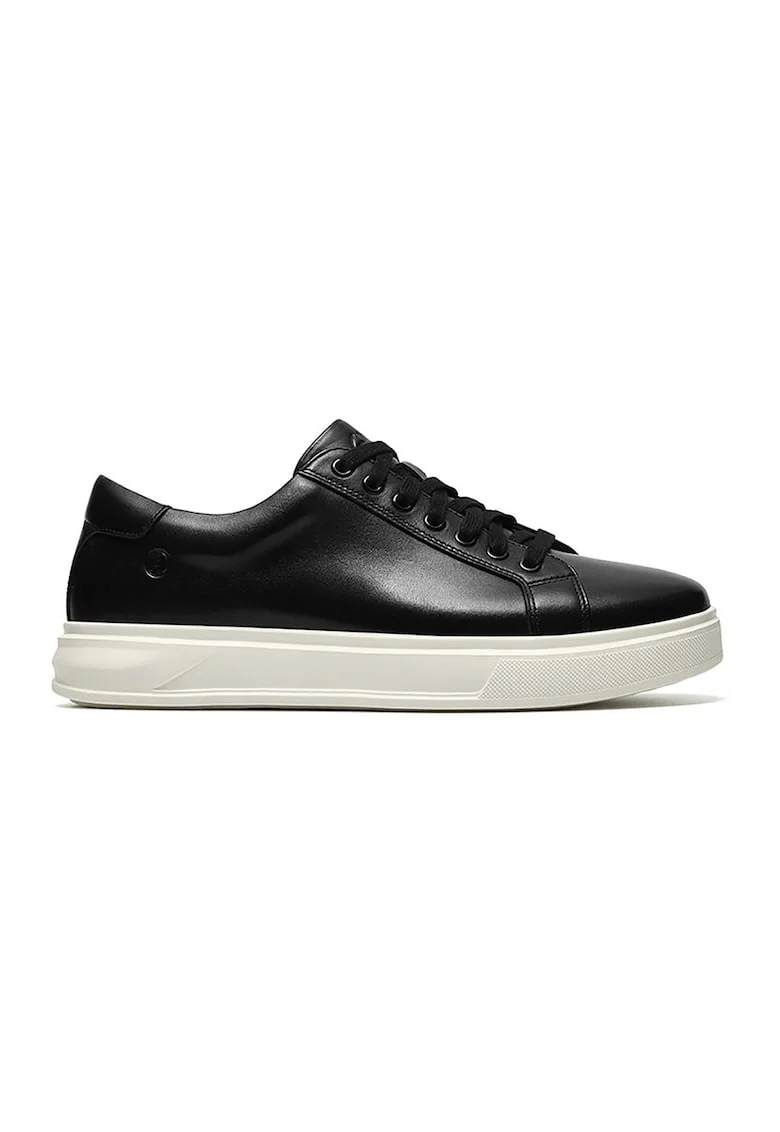 Pantofi sport low-cut de piele Goswell, Negru