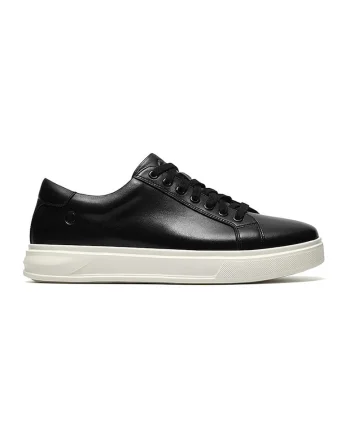 Pantofi sport low-cut de piele Goswell, Negru