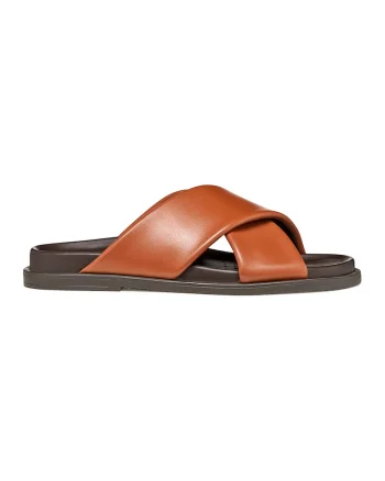 Papuci de piele, Caramel