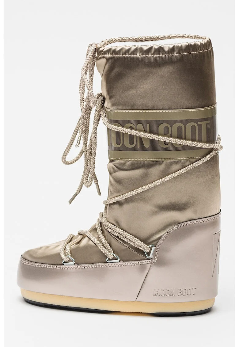 Cizme mid-calf de iarna Icon Glance, Grej