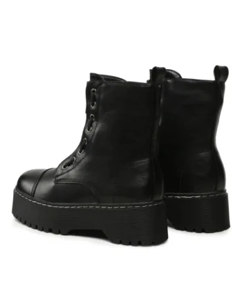 Ghete dama,  5904862044095, Negru, Piele ecologica, Negru
