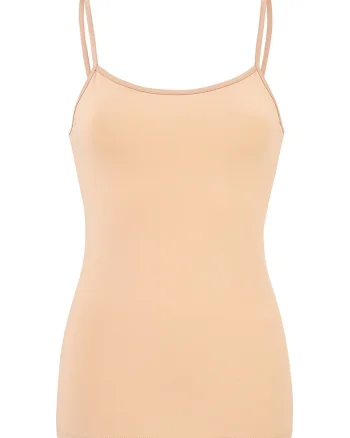 Top de casa din amestec de bumbac cu model uni, Bej deschis