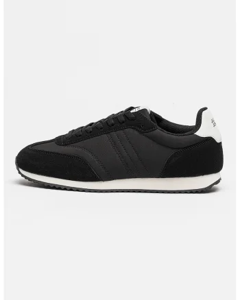 Pantofi sport Burton cu model uni, Alb/Negru