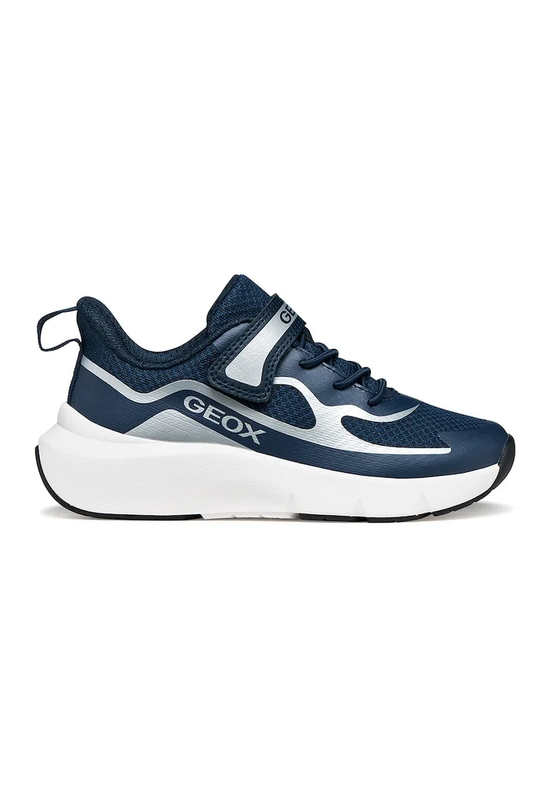 Pantofi sport Pro-Ran cu velcro, Argintiu/Bleumarin