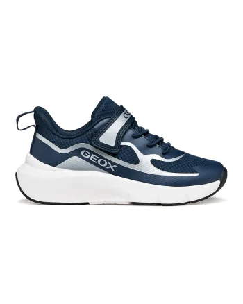Pantofi sport Pro-Ran cu velcro, Argintiu/Bleumarin
