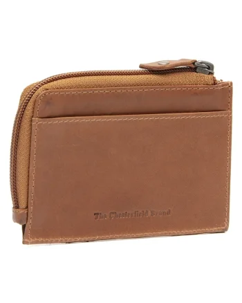 Portofel unisex piele naturala, Livenza,, Coniac