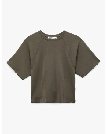 Tricou cu maneci raglan, Maro pamantiu