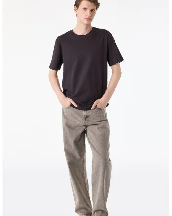 Tricou regular fit din bumbac, Maro