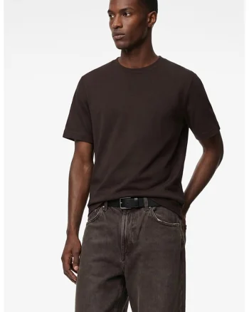 Tricou regular fit din bumbac, Maro pamantiu
