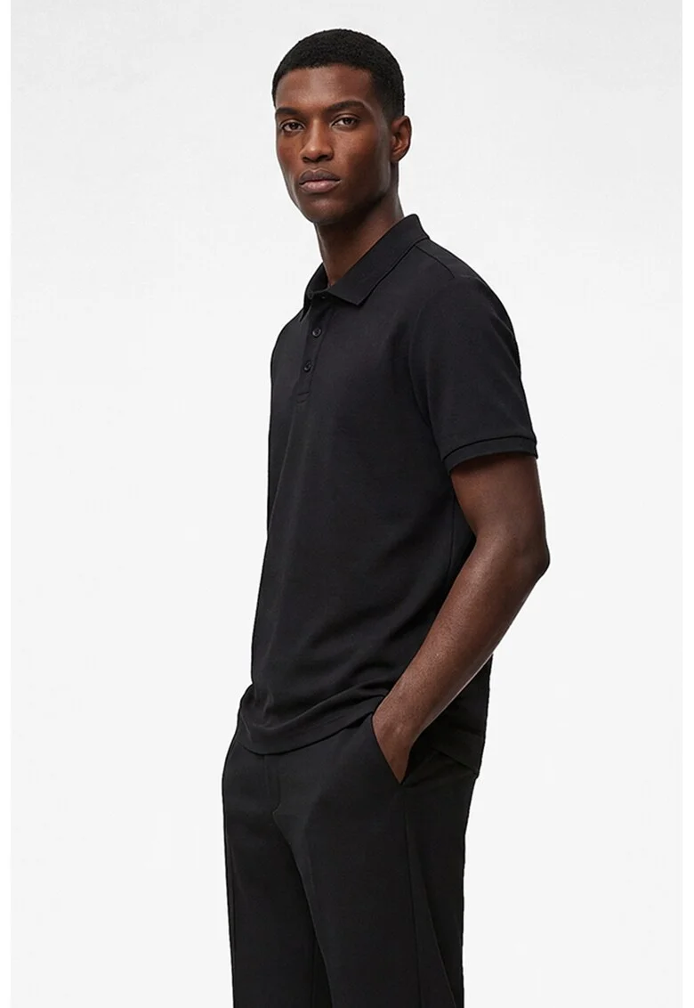 Tricou polo uni, Negru
